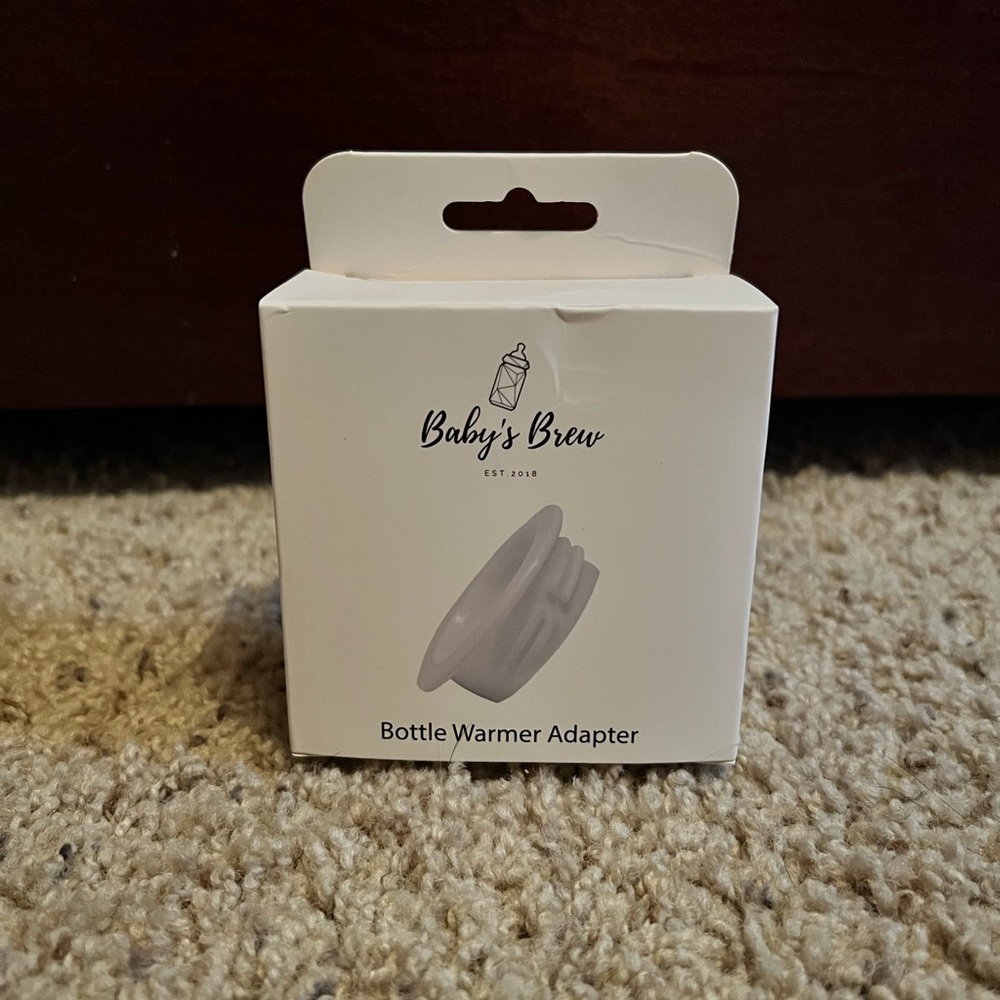 Baby's Brew Bottle Warmer Adapter - White